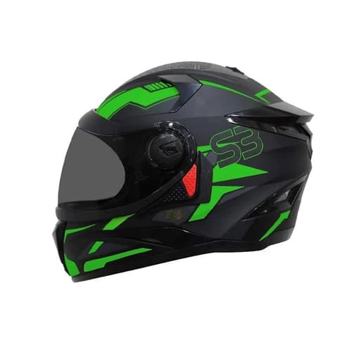 Steelbird SBH-17 Terminator Full Face Graphic Helmet - Matt Finish