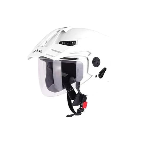 Steelbird SBH-23 Brutal Open Face Helmet - With Skull Cap