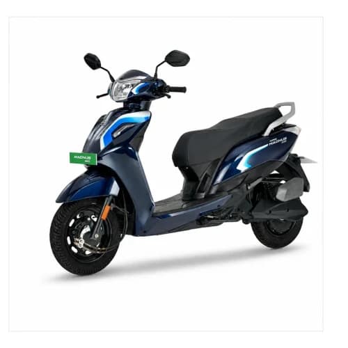Ampere Magnus Neo Electric Scooter - LFP Battery, 125 km Range | Ocean Blue