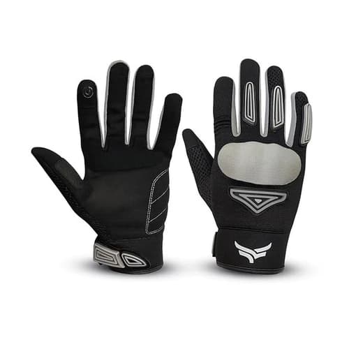 XTRIM Unisex Rouge Biking Gloves - TPR Knuckle Protection (XL)