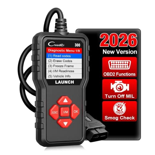 LAUNCH Creader 300 OBD2 Scanner - Engine Fault Code Reader (2026 Upgraded Version)