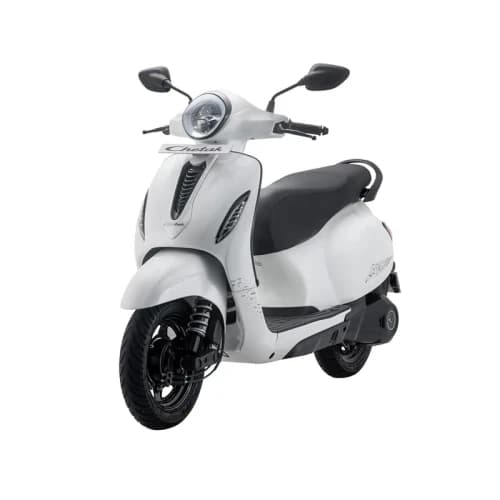 Bajaj Chetak C3001 High-Speed Electric Scooter - Cyber White