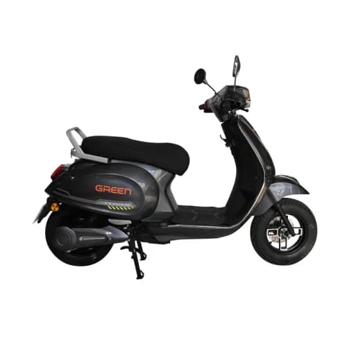 Green Falco Low-Speed Electric Scooter - 60 km Range, Non-RTO | Grey