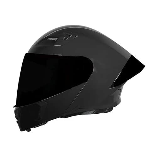 Steelbird SBA-20 7Wings Flip-Up Helmet - ISI Certified | Inner Smoke Sun Shield & Black Spoiler