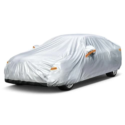 GUNHYI 6-Layer Car Cover for Sedan & SUV - 100% Waterproof & All-Weather Protection