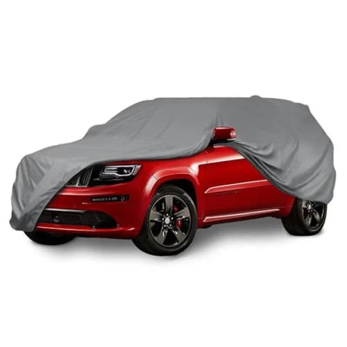 Mockins Heavy Duty SUV Car Cover - 250g PVC, Waterproof & UV Protection (190" x 75"" x 72"")"
