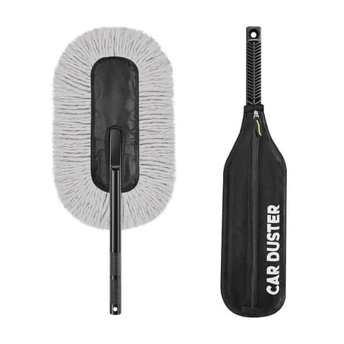 Microfiber Car Duster with Long Handle Cleaning Brush