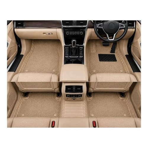 Amazon Basics 5D Custom Fit Car Floor Mats for Swift Facelift - 3 Piece Set