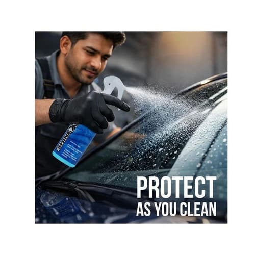 ShineXPro Glass Cleaner Spray (300 ml) - Streak-Free with Anti-Static Additives