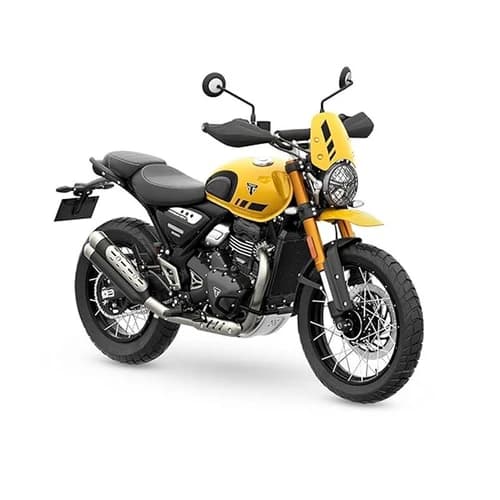 Triumph Scrambler 400 XC (349 CC) Bike - Racing Yellow