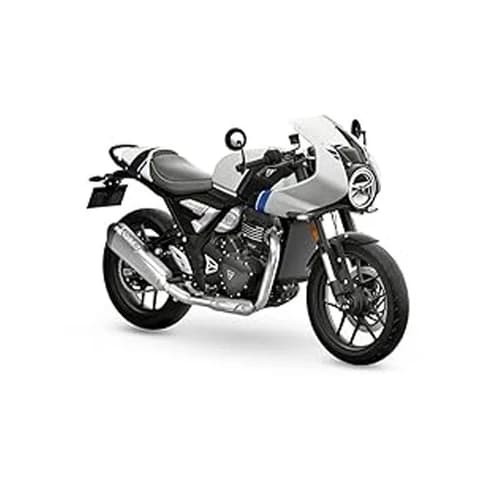 Triumph Thruxton 400 (349 CC) Bike - Pearl Metallic White