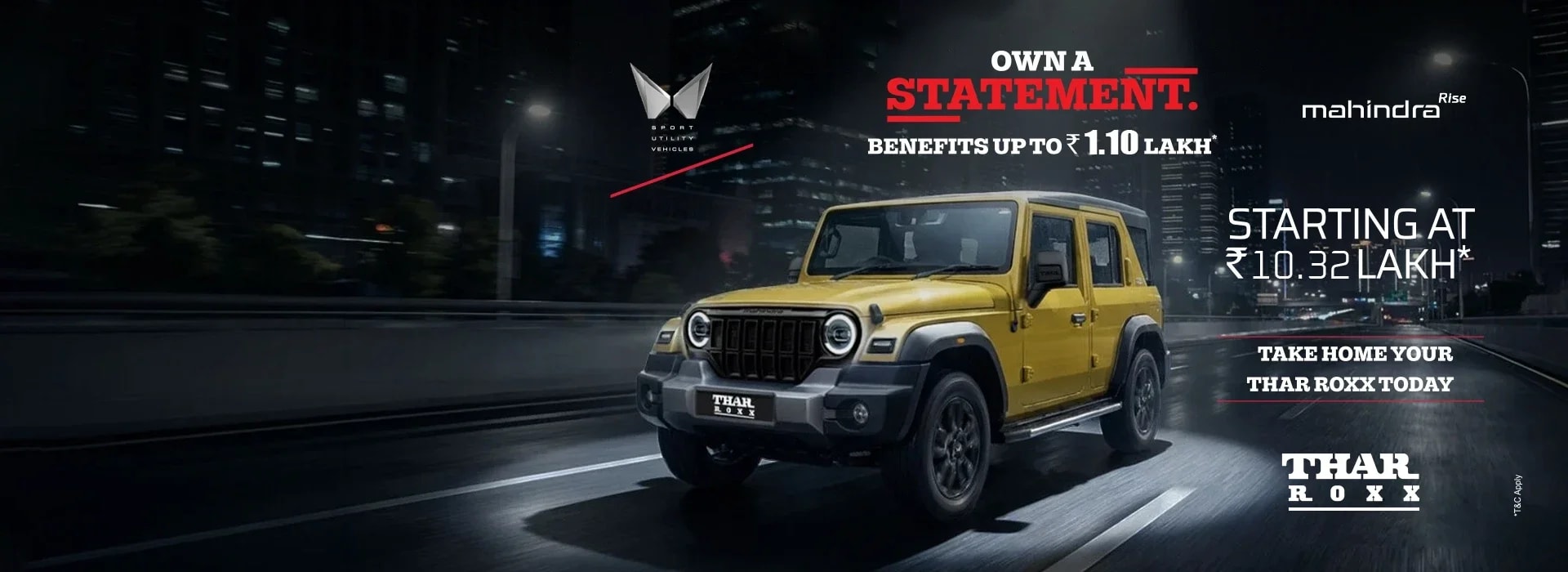 Mahindra Thar ROXX