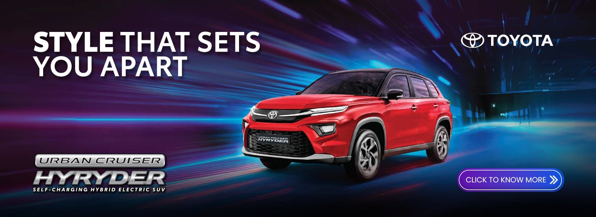 Web Banner - Toyota Hyryder