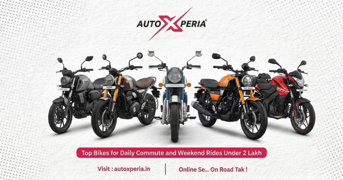 Best Bikes Under ₹2 Lakh in India for Daily Commute and Weekend Rides