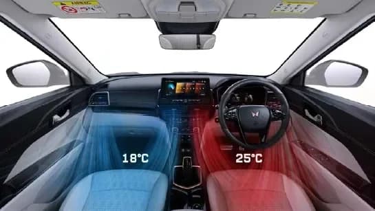 Dual-Zone HVAC Control Panel