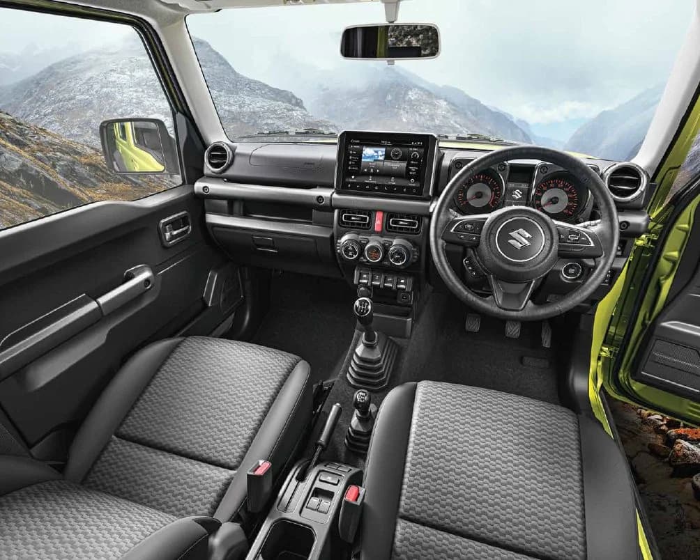 Interior Dashboard & Front Cabin View