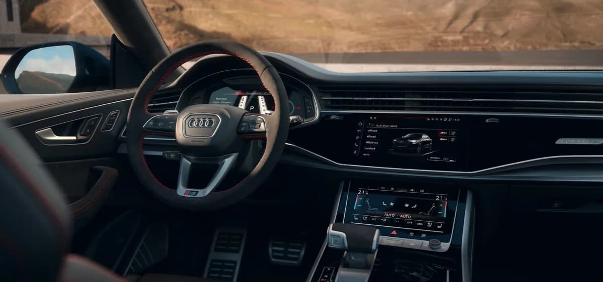 Interior Dashboard & Front Cabin View