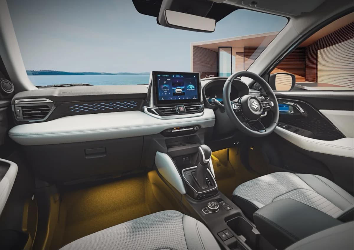 Interior Dashboard & Front Cabin View