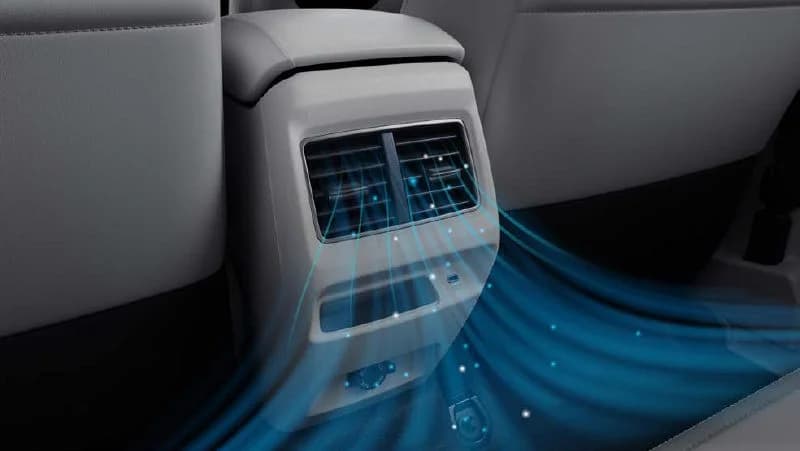 Dual-Zone HVAC Control Panel