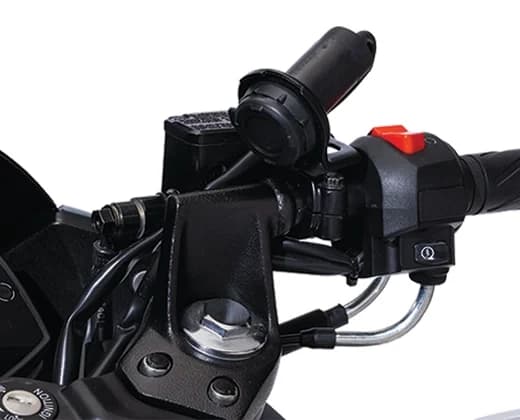 Right Handlebar Grip with Engine Kill Switch