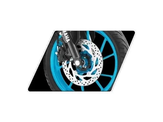 Front Disc Brake & Alloy Wheel