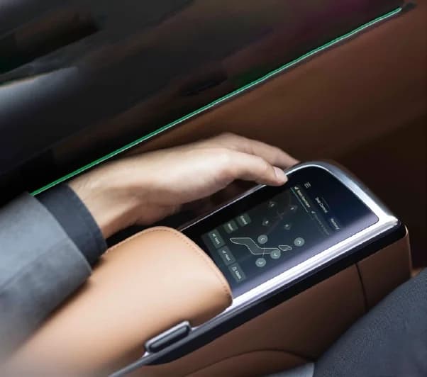 Rear Seat Touch Control Panel