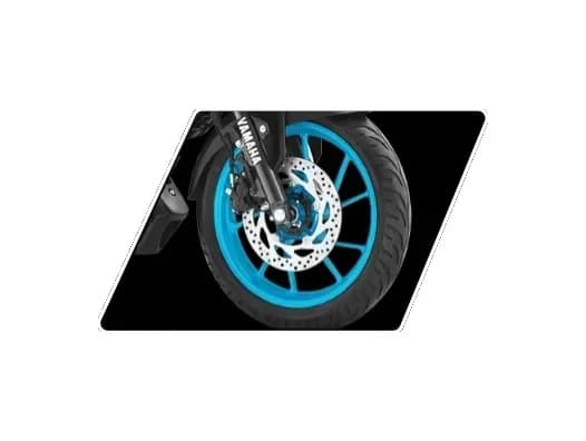 Front Disc Brake & Alloy Wheel