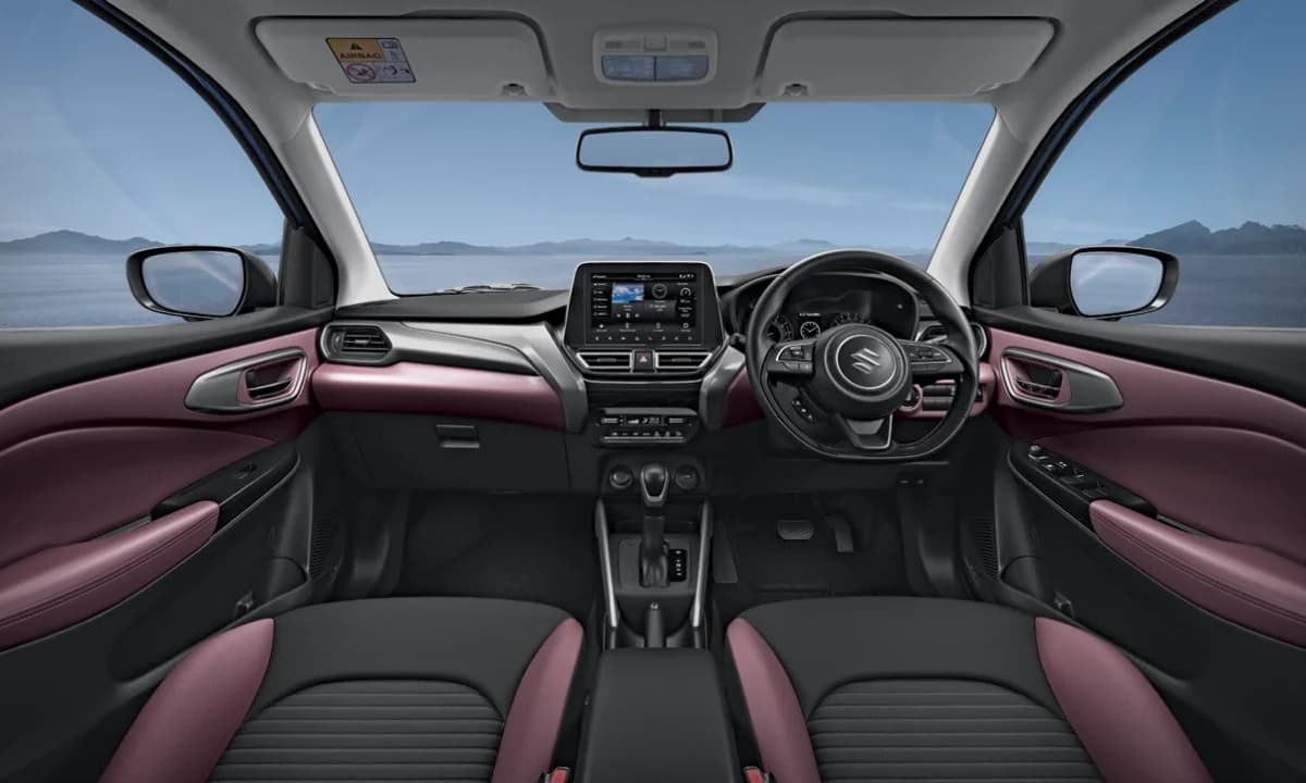 Interior Dashboard & Front Cabin View