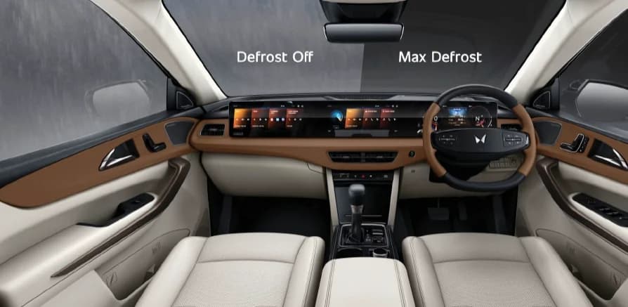 Interior Dashboard & Front Cabin View