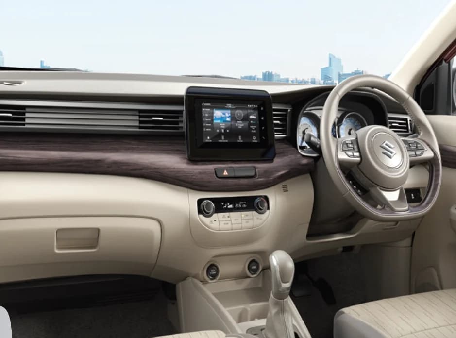 Interior Dashboard & Front Cabin View