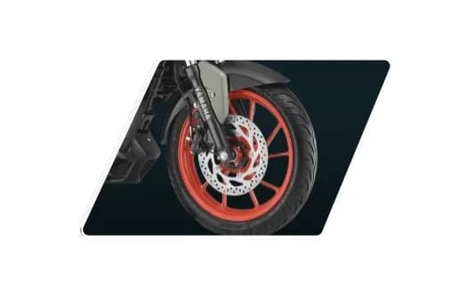 Front Disc Brake & Alloy Wheel