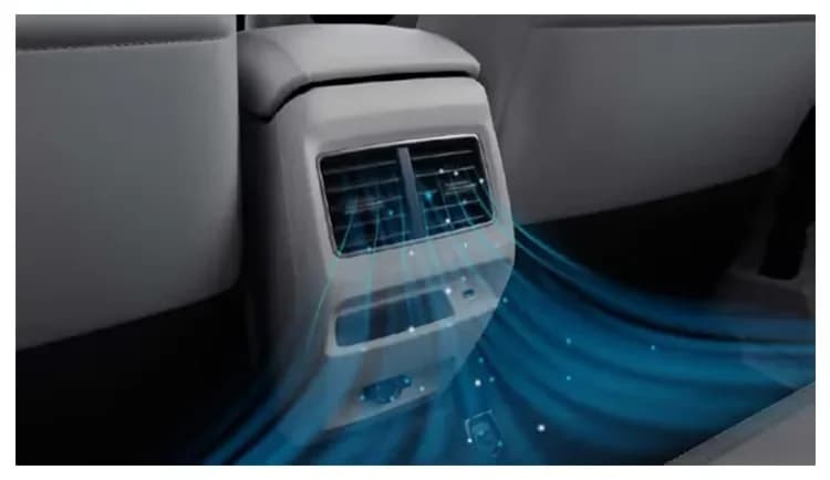 Dual-Zone HVAC Control Panel