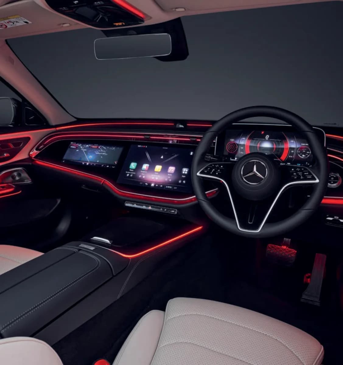 Interior Dashboard & Front Cabin View