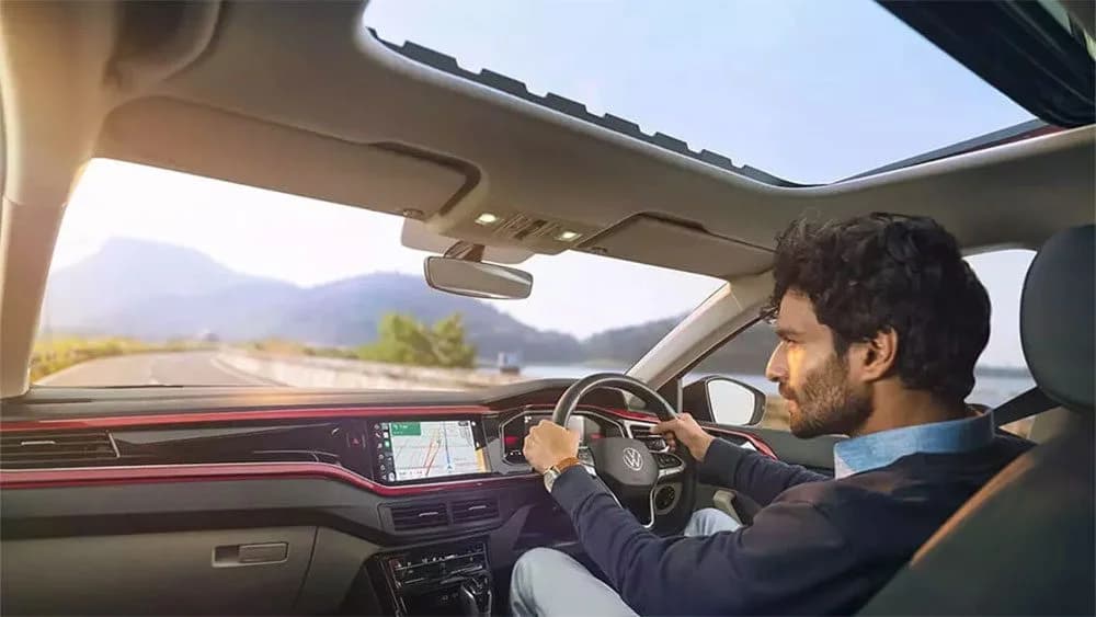 Interior Dashboard & Front Cabin View