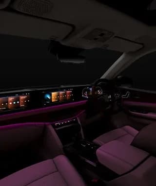 Interior Dashboard & Front Cabin View