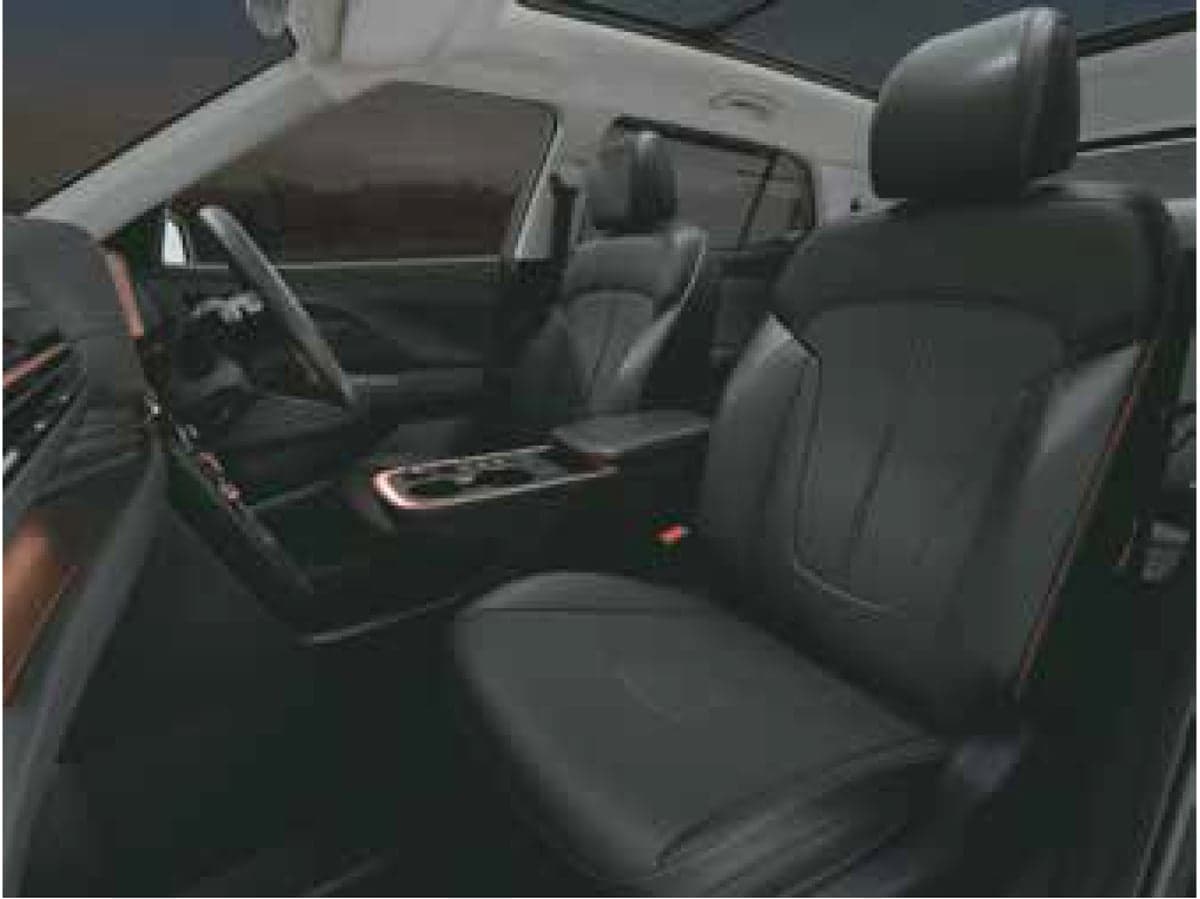 Interior Dashboard & Front Cabin View