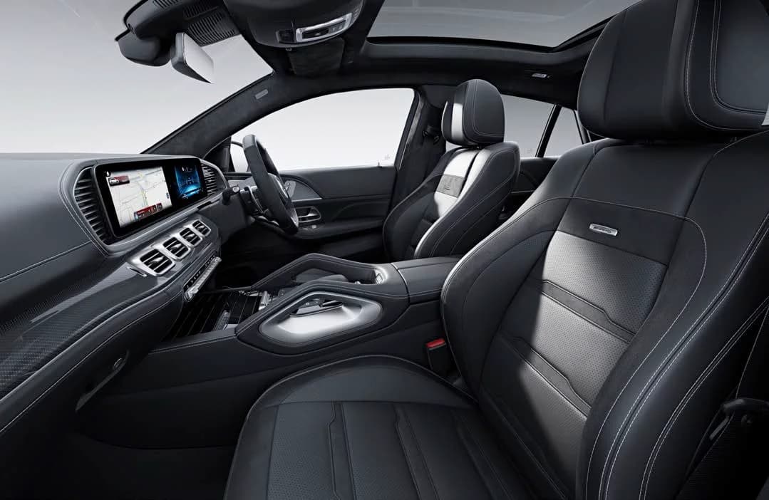 Black Nappa Leather Interior