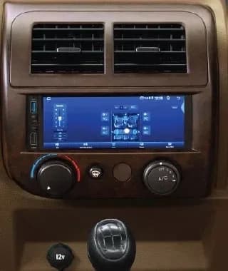 Climate Control & Infotainment Panel