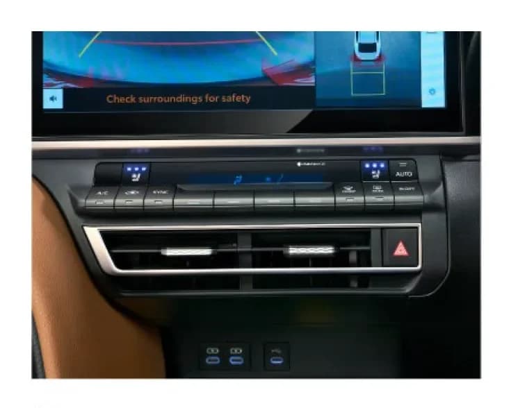 Dual-Zone HVAC Control Panel