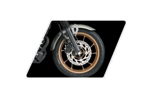 Front Disc Brake & Alloy Wheel