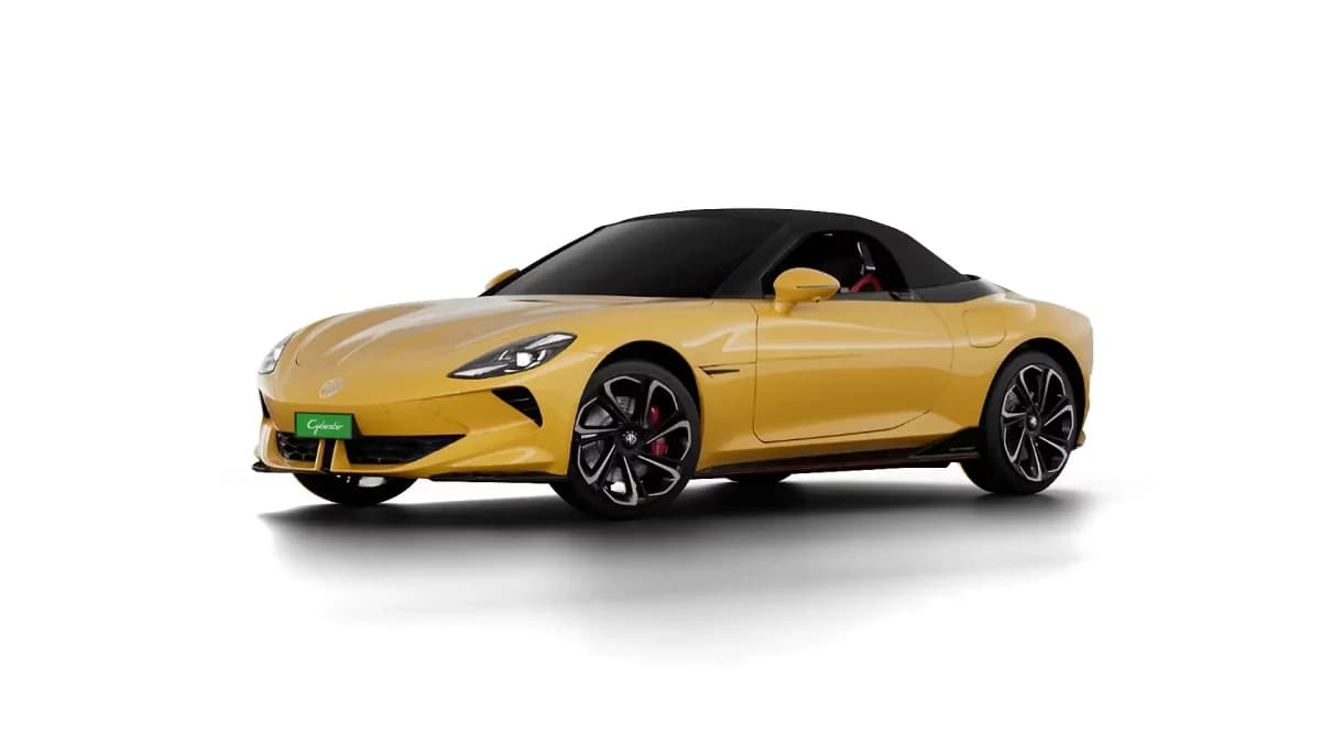 Nuclear Yellow with Black roof