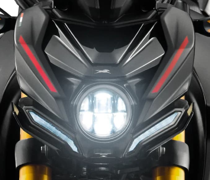 Projector headlamp