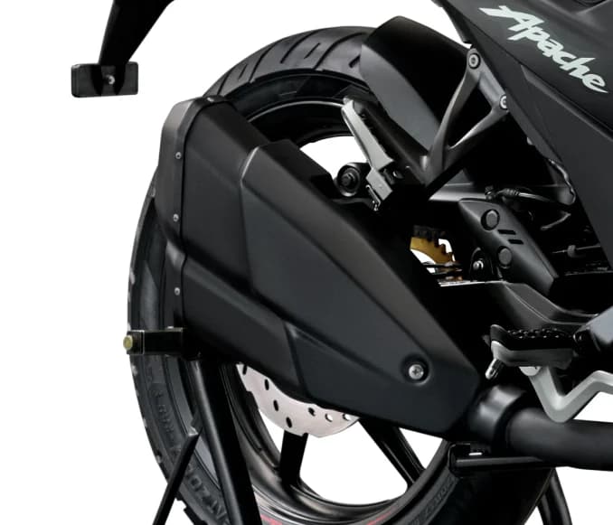 Racing bullpup exhaust