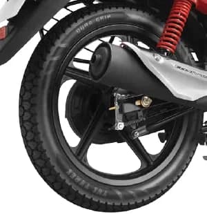 Rear Wheel and Exhaust