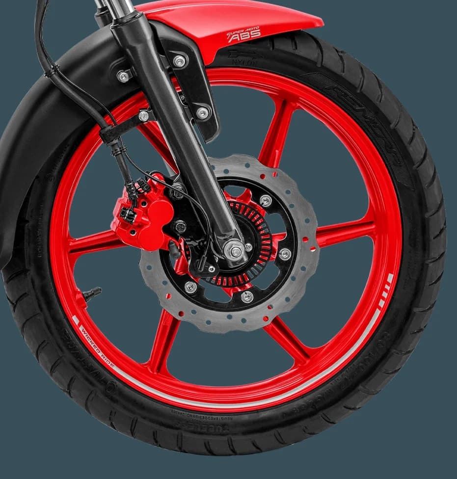 Safety-Roto Pedal Disc Break with SuperMoto ABS