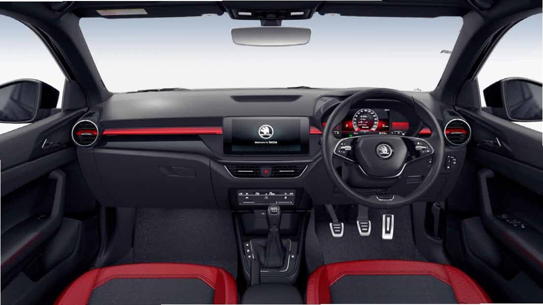 Interior Dashboard & Front Cabin View