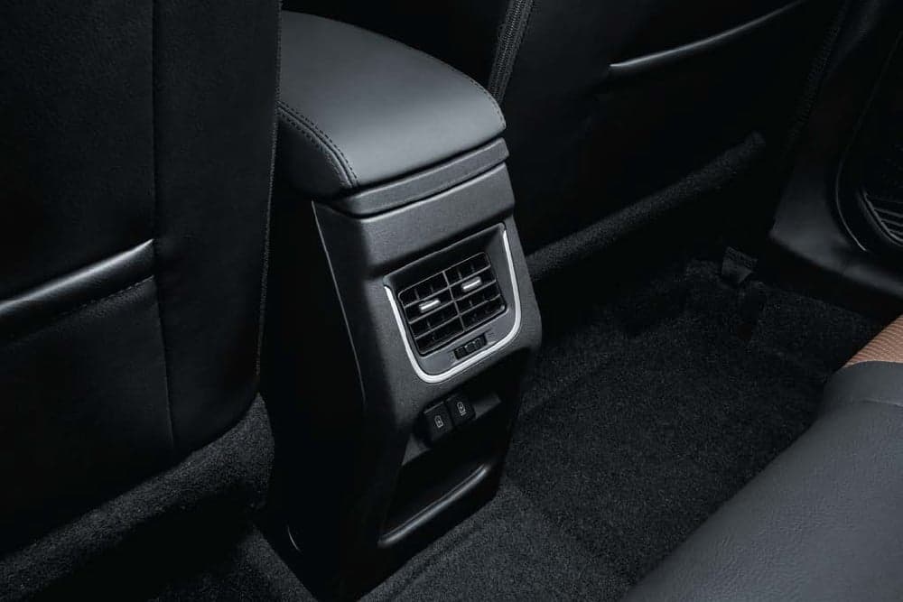 Rear Air Conditioning with Charging Sockets
