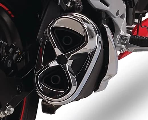 Twin-Port-Exhaust